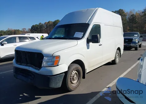 2014 Nissan Nv Cargo Nv2500 Hd S V6/Sv V6 из США, поврежденный, VIN 1N6BF0LX4EN110721